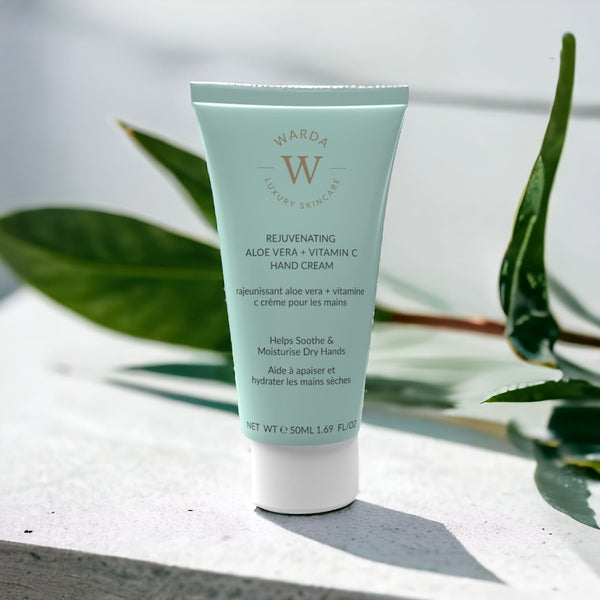 Rejuvenating Aloe Vera+ Vitamin C Hand Cream 50ml – wardaskincare