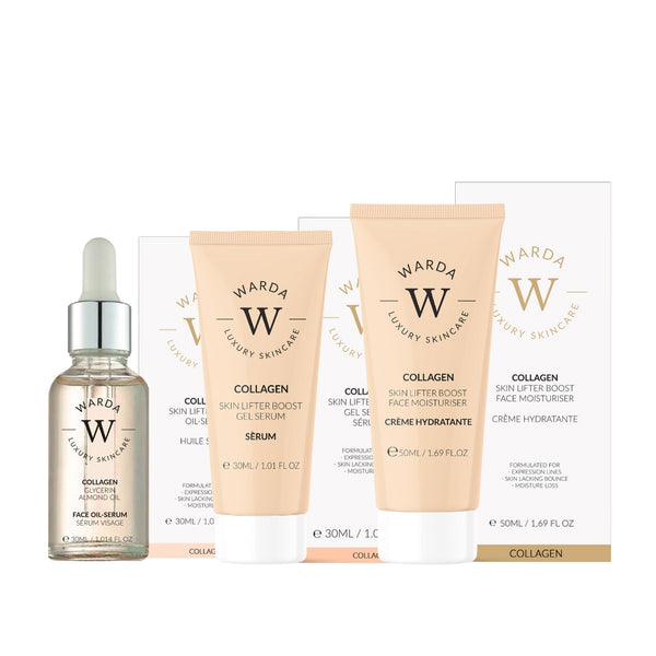 SKIN LIFTER BOOST COLLAGEN MOISTURISER 50ml + SKIN LIFTER BOOST COLLAGEN EYE SERUM 15m + SKIN LIFTER BOOST COLLAGEN GEL SERUM 30ml