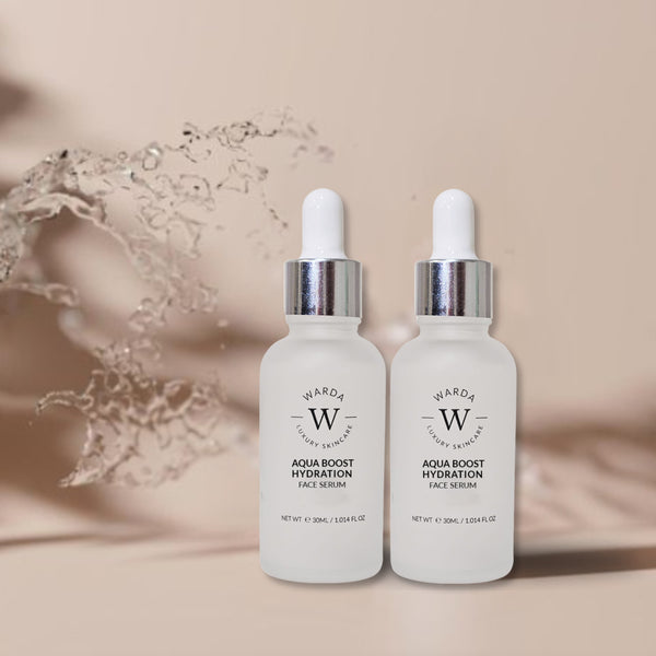 Aqua boost Hydration face serum 30ml x 2