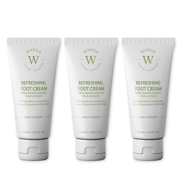 3x Refreshing Foot Cream 100ml