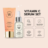 SKIN GLOW BOOST VITAMIN C MOISTURISER 50m + SKIN GLOW BOOST VITAMIN C EYE SERUM 15ml