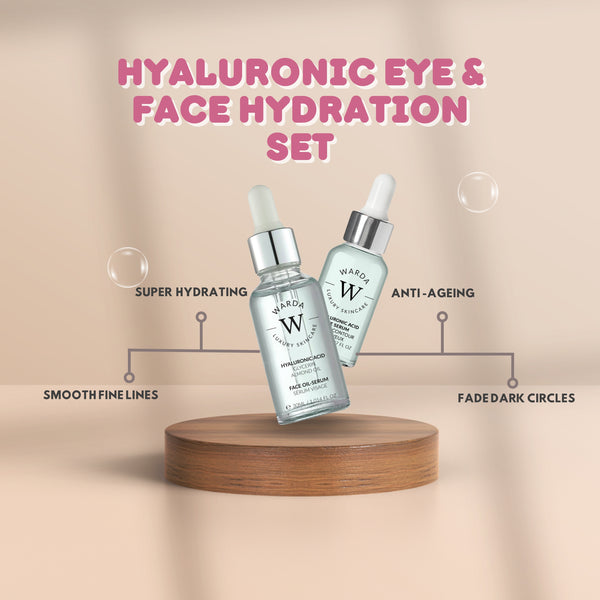 SKIN HYDRATION BOOST HYALURONIC ACID EYE SERUM 15ml + HYALURONIC ACID HYDRATION BOOST OIL SERUM 30ml