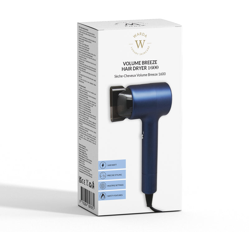 VOLUME BREEZE HAIR DRYER 1600 – wardaskincare