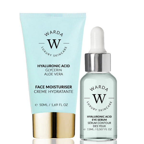SKIN HYDRATION BOOST HYALURONIC ACID MOISTURISER 50ml + SKIN HYDRATION BOOST HYALURONIC ACID EYE SERUM 15ml
