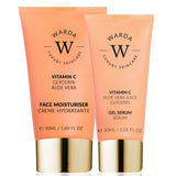 SKIN GLOW BOOST VITAMIN C MOISTURISER 50m + SKIN GLOW BOOST VITAMIN C GEL SERUM 30ml