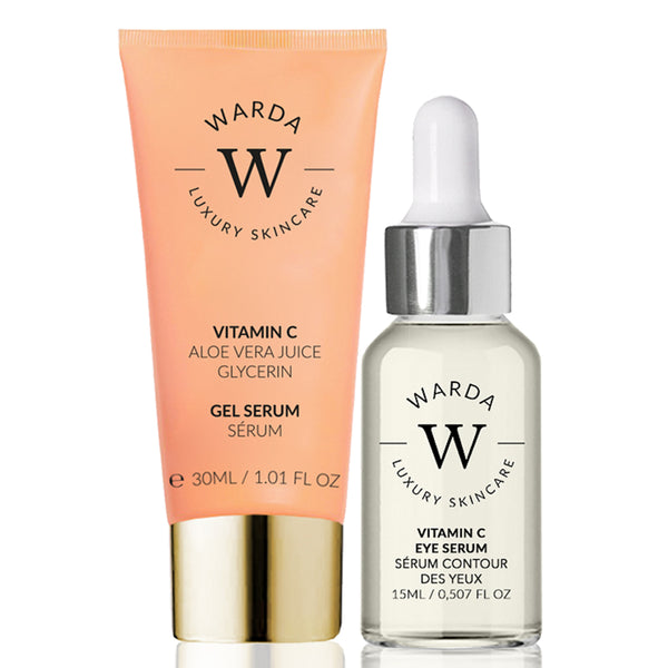 SKIN GLOW BOOST VITAMIN C MOISTURISER 50m + SKIN GLOW BOOST VITAMIN C EYE SERUM 15ml