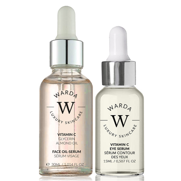 SKIN GLOW BOOST VITAMIN C EYE SERUM 15ml + VITAMIN C GLOW BOOST OIL-SERUM 30ml