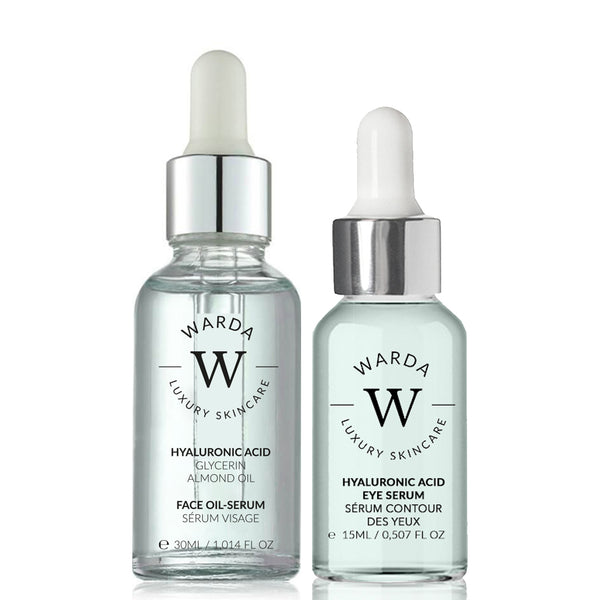 SKIN HYDRATION BOOST HYALURONIC ACID EYE SERUM 15ml + HYALURONIC ACID HYDRATION BOOST OIL SERUM 30ml
