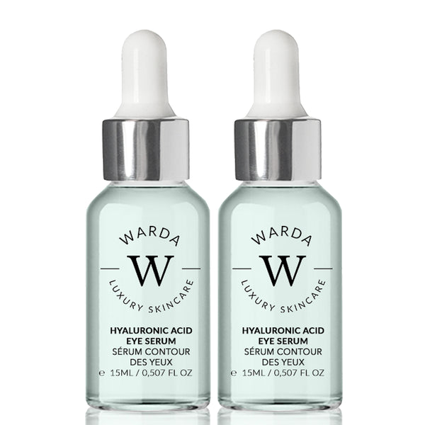 2 x SKIN HYDRATION BOOST HYALURONIC ACID EYE SERUM 15ml