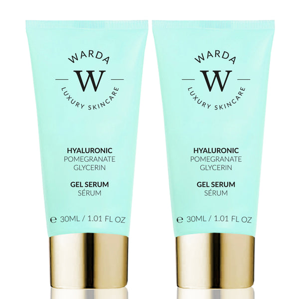 2 x SKIN HYDRATION BOOST HYALURONIC ACID GEL SERUM 30ml